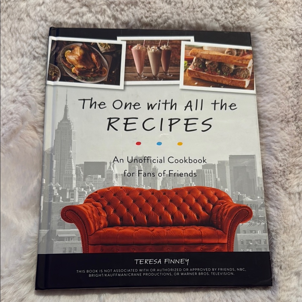 Friends themed cookbook / NEW